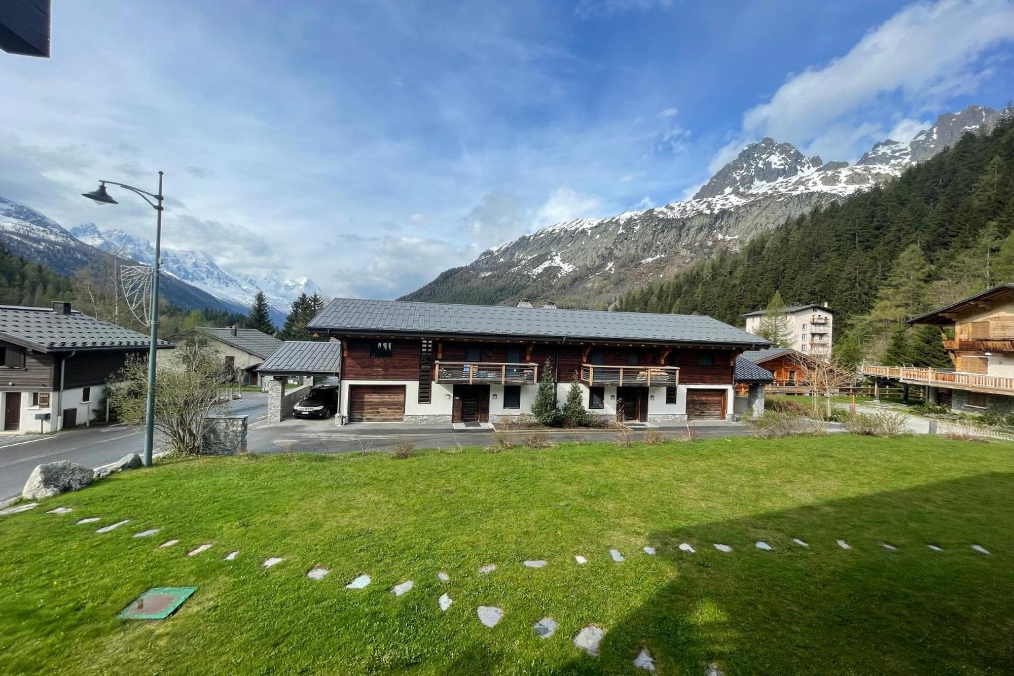 Sunny Nest - View Of Mb Montroc - Happy Rentals Chamonix Esterno foto